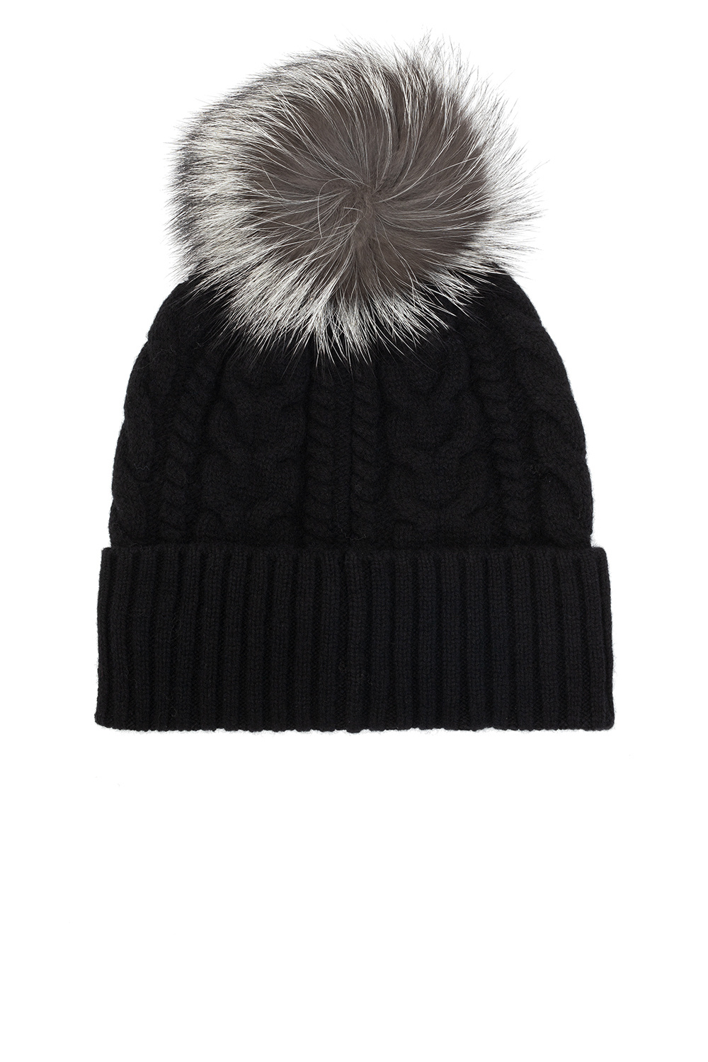 Moncler pom online pom hat black